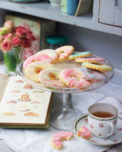 best biscuit and cookie recipes iced rings