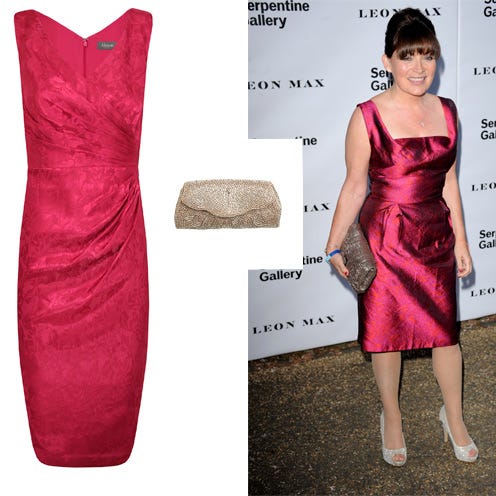 Dress, Red, Pattern, Formal wear, Magenta, One-piece garment, Purple, Fashion, Maroon, Cocktail dress, 