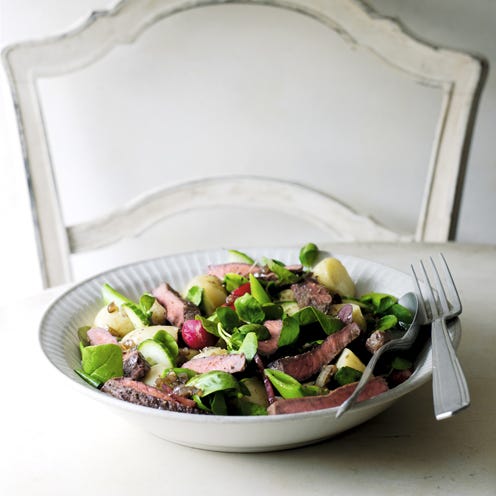potato salad recipes hot beef and potato salad
