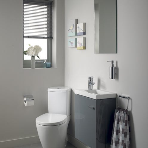 Blue, Room, Plumbing fixture, Interior design, Property, Wall, Floor, Bathroom sink, Window covering, Flooring, 