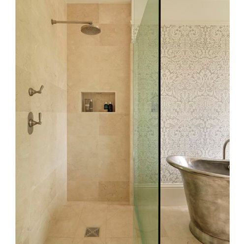 Property, Wall, Architecture, Room, Tile, Fixture, Plumbing fixture, Plumbing, Bathroom, Beige, 