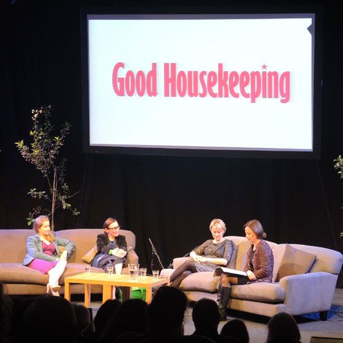 Furniture, Table, Couch, Sharing, Coffee table, Stage, Projection screen, Conversation, Display device, studio couch, 
