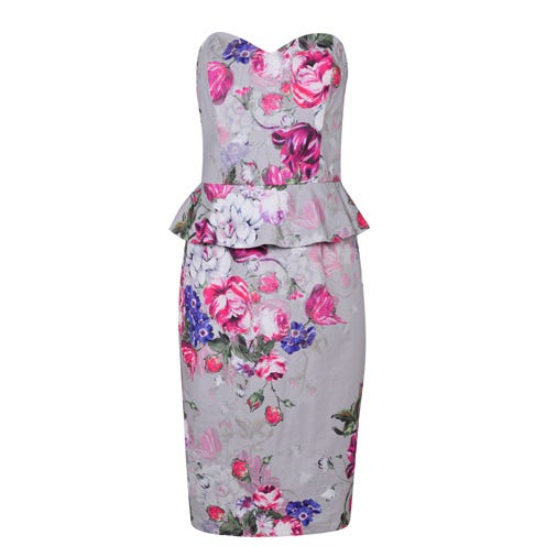 Pink, Purple, Dress, Magenta, Pattern, One-piece garment, Lavender, Violet, Day dress, Aqua, 