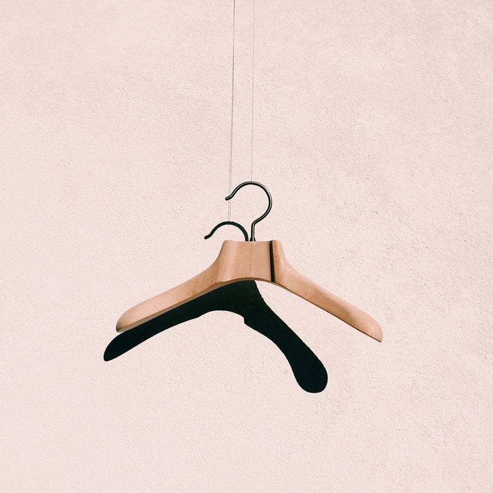 Clothes hanger, Tan, Beige, Balance, 