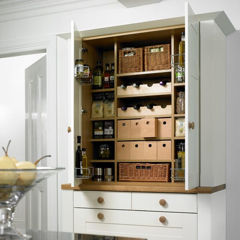 White, Shelving, Furniture, Shelf, Drawer, Cabinetry, Cupboard, Produce, Tan, Kitchen utensil, 