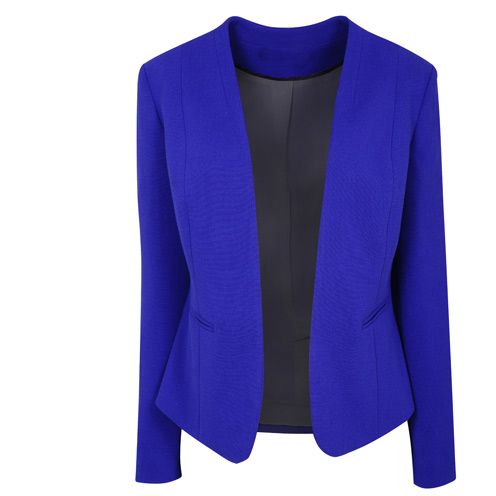 Clothing, Blue, Sleeve, Coat, Collar, Textile, Outerwear, Electric blue, Cobalt blue, Fashion, 