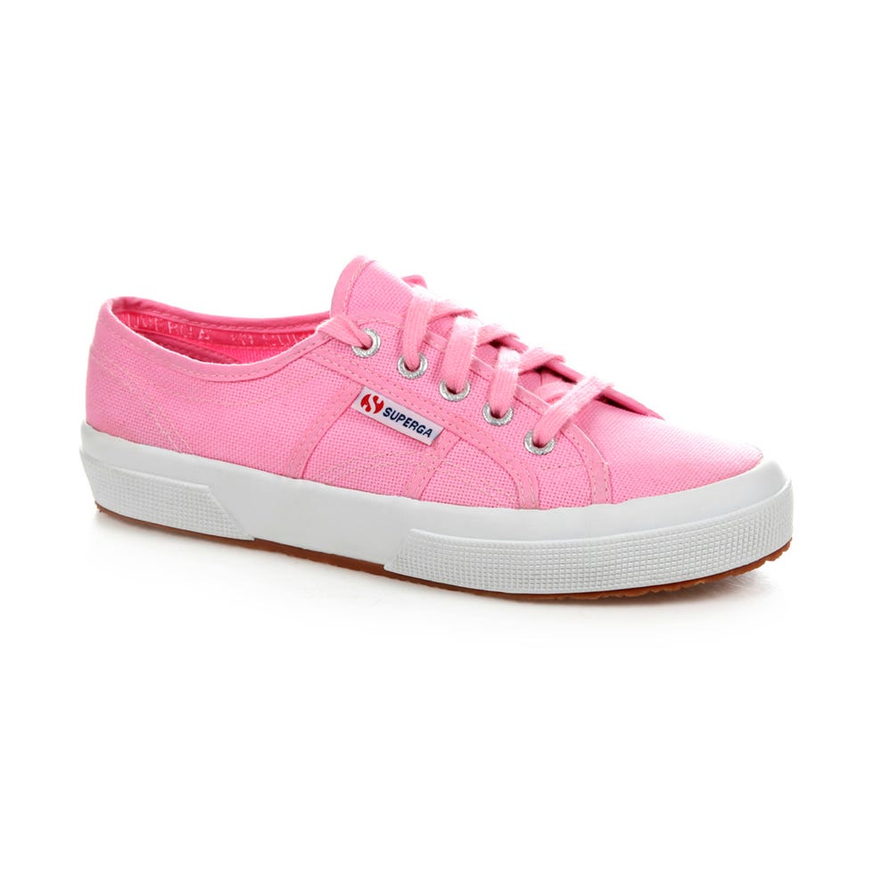 Footwear, Product, Shoe, White, Magenta, Pink, Sneakers, Line, Light, Tan, 