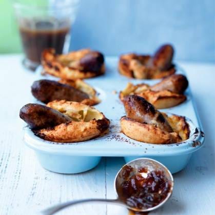 best student recipes mini toad in the holes with onion gravy
