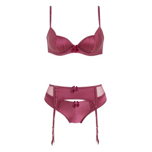 Brassiere, Product, Red, Undergarment, Pink, Magenta, Lingerie, Costume accessory, Maroon, Lingerie top, 
