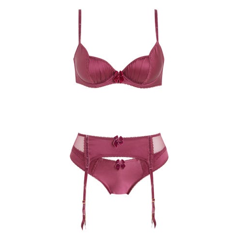 Brassiere, Product, Red, Undergarment, Pink, Magenta, Lingerie, Costume accessory, Maroon, Lingerie top, 