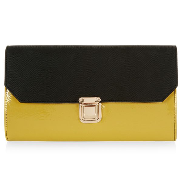New look mustard clutch bag 2025