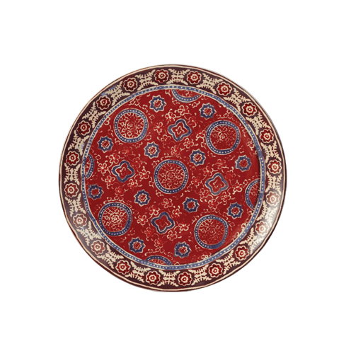 Pattern, Carmine, Circle, Art, Maroon, Visual arts, Serveware, Motif, Illustration, Sphere, 
