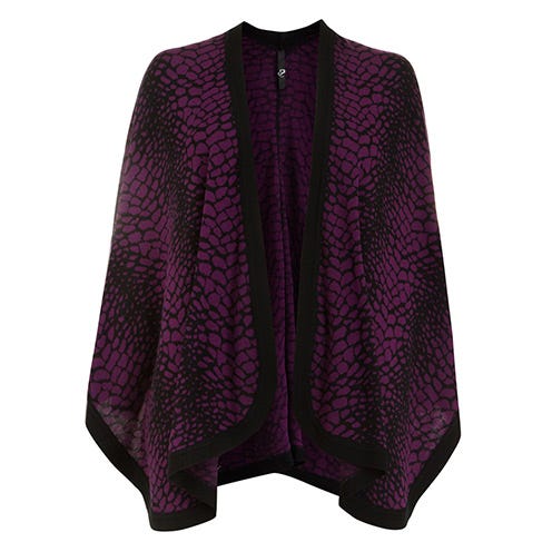 Sleeve, Textile, Outerwear, Collar, Magenta, Purple, Violet, Pattern, Woolen, Fashion, 