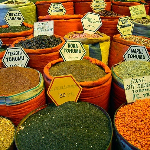 Ingredient, Spice, Seasoning, Condiment, Bazaar, Spice mix, Chili powder, Whole food, Market, Berbere, 