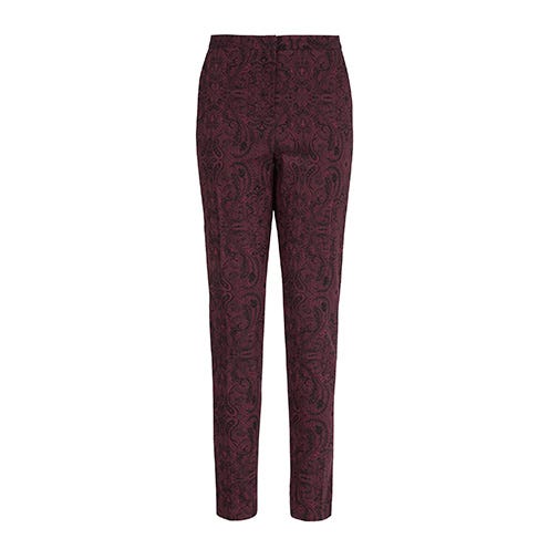 Waist, Pocket, Denim, Maroon, Fashion design, Active pants, 