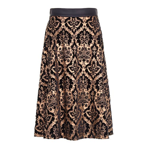 Brown, Textile, Pattern, Style, Black, Beige, Visual arts, Pattern, Day dress, Motif, 