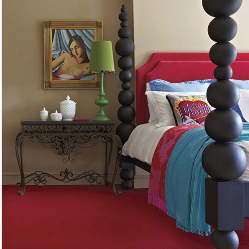 Room, Textile, Interior design, Bed, Wall, Linens, Bedding, Floor, Bedroom, Flooring, 