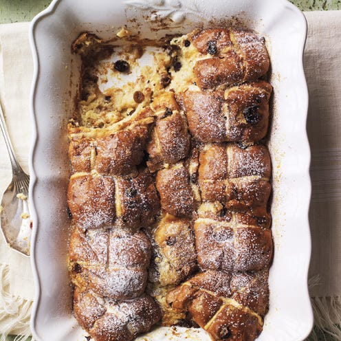 hot cross pudding recipe