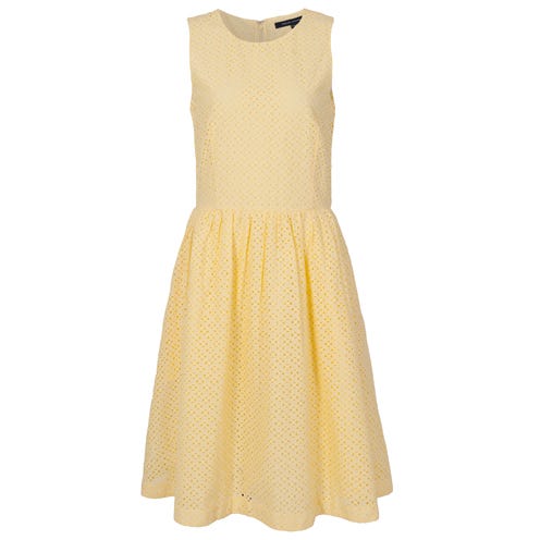 Product, Dress, Textile, One-piece garment, Pattern, Day dress, Fashion, Beige, Aqua, Ivory, 