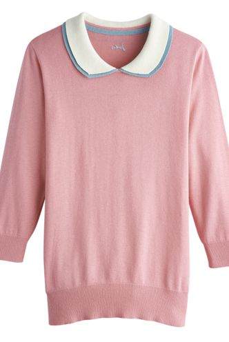 Product, Sleeve, Textile, White, Pink, Pattern, Fashion, Neck, Baby & toddler clothing, Sweater, 