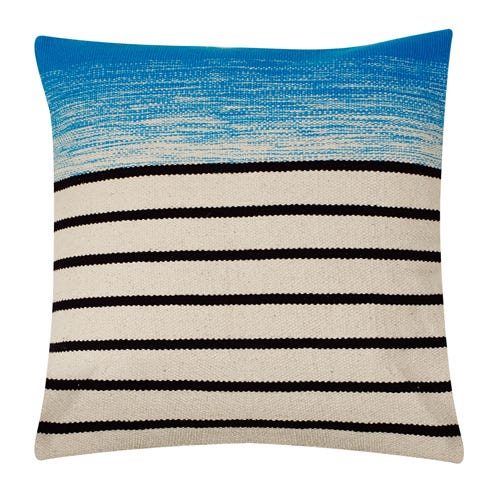 Textile, Cushion, Home accessories, Pattern, Electric blue, Aqua, Rectangle, Linens, Pillow, Throw pillow, 