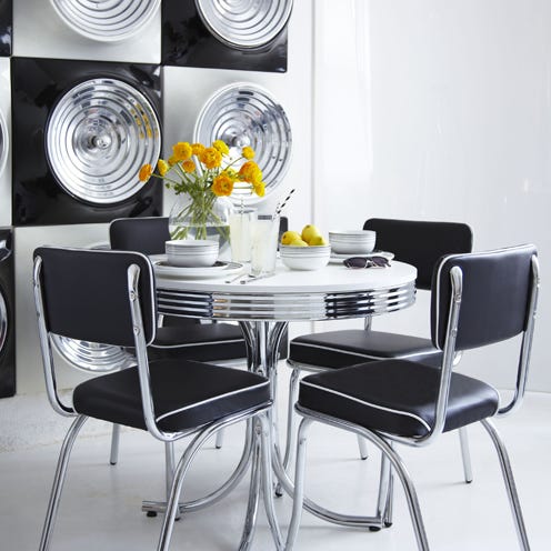 Room, Furniture, Table, Glass, Interior design, Floor, Chair, Home accessories, Dining room, Grey, 