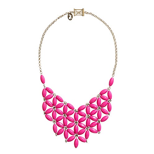 Jewellery, Magenta, Pink, Fashion accessory, Body jewelry, Violet, Necklace, Earrings, Purple, Natural material, 