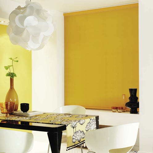 Yellow, Room, Interior design, Wall, Table, Interior design, Home accessories, Artifact, Still life photography, Vase, 