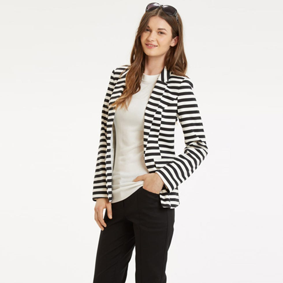 Product, Sleeve, Human body, Trousers, Collar, Shoulder, Standing, Elbow, Joint, White, 