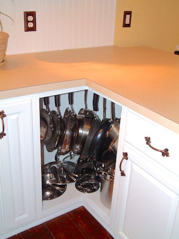 Kitchen Cabinet Storage Ideas For Pots And Pans | Cabinets Matttroy