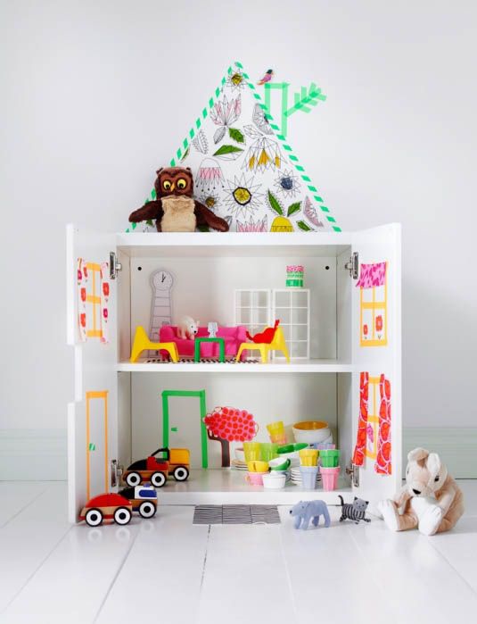 DIY holiday gifts: IKEA dollhouse hack