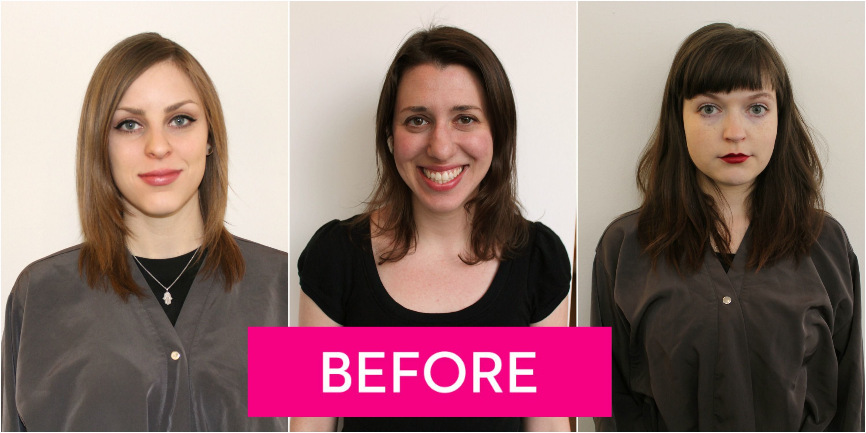 Hair Contouring Makeovers Before and After —Highlights Make Hair Look  Thicker