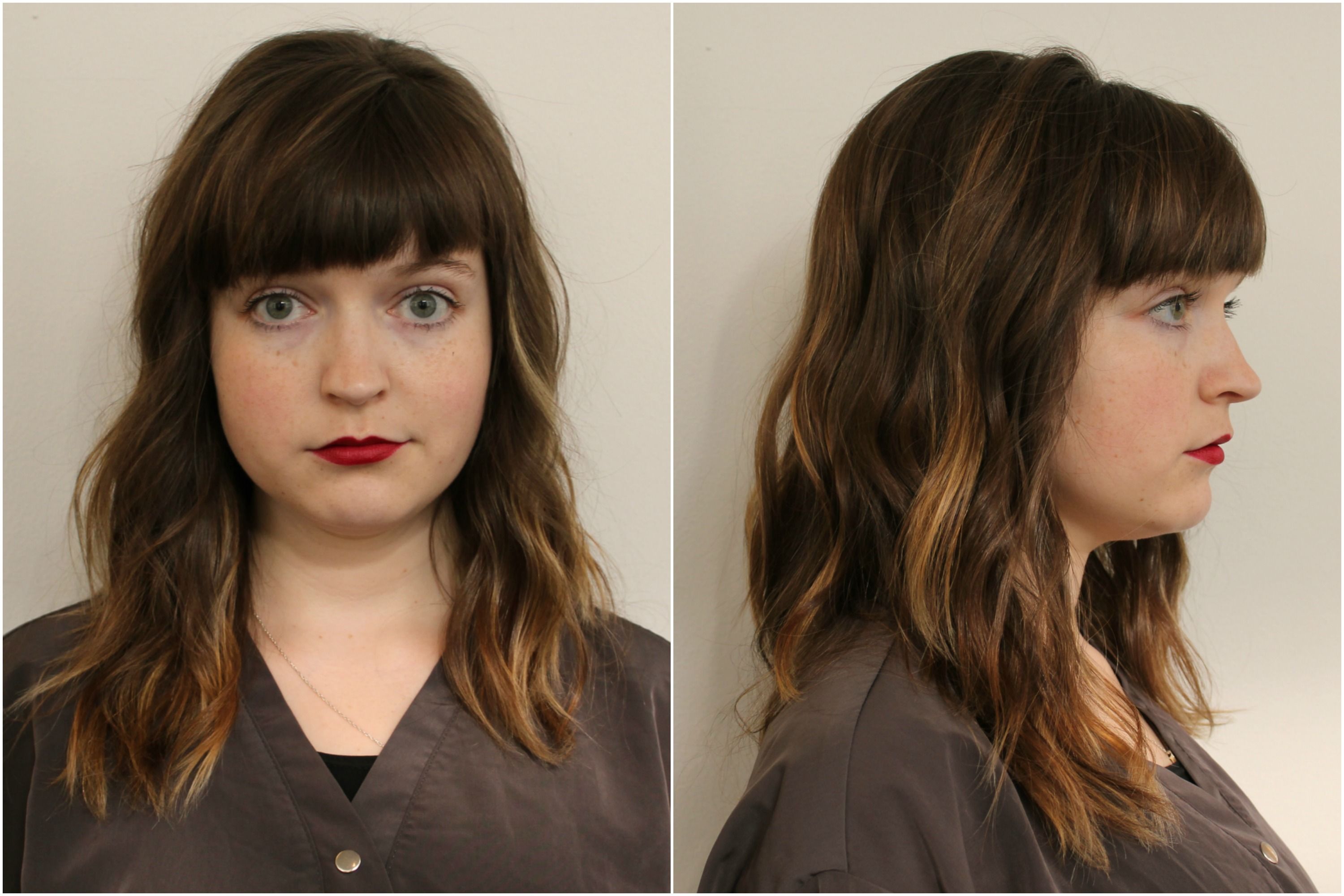 Hair Contouring Makeovers Before and After —Highlights Make Hair Look  Thicker