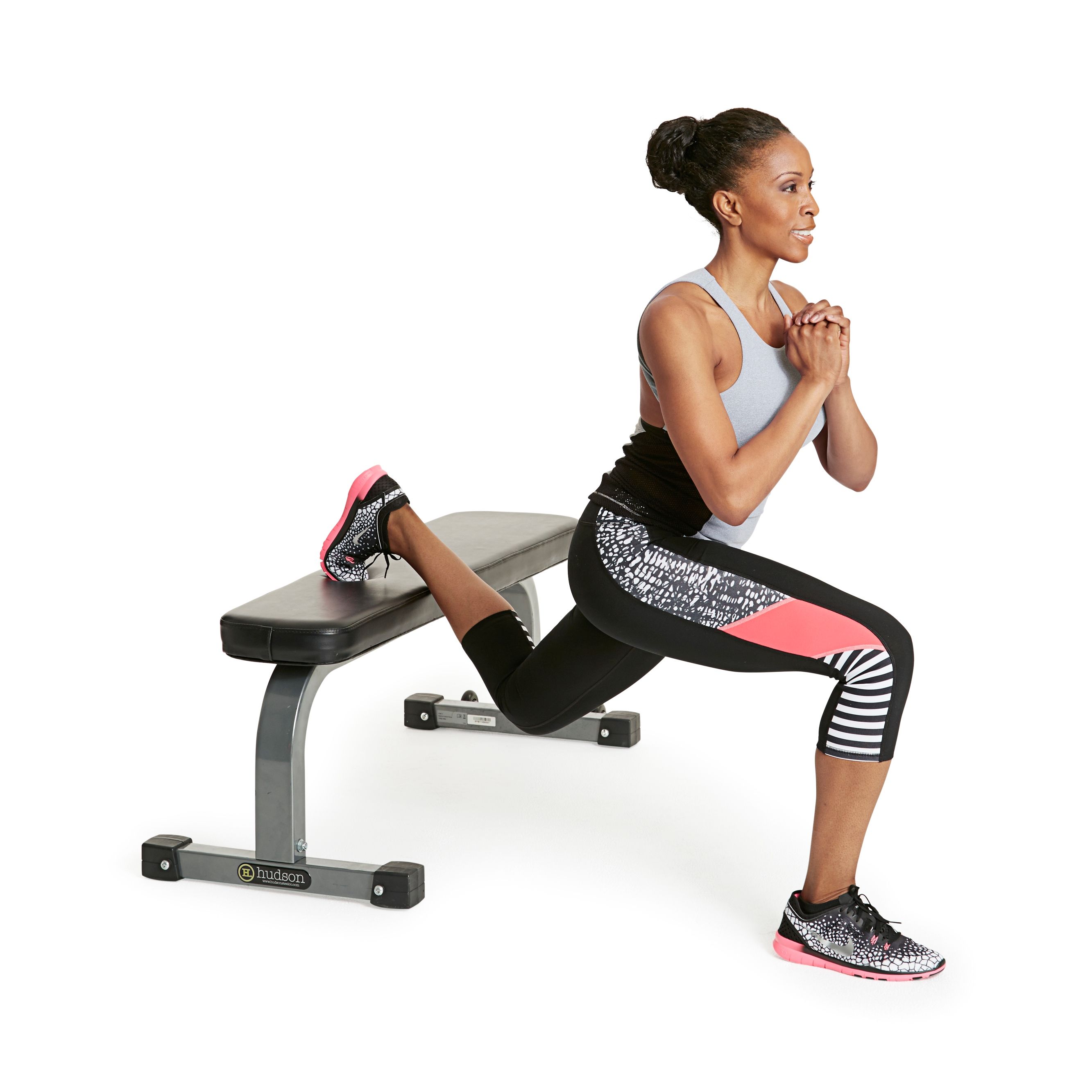 The Total Body Bench Burn Workout Padded Bench Exercise Routine