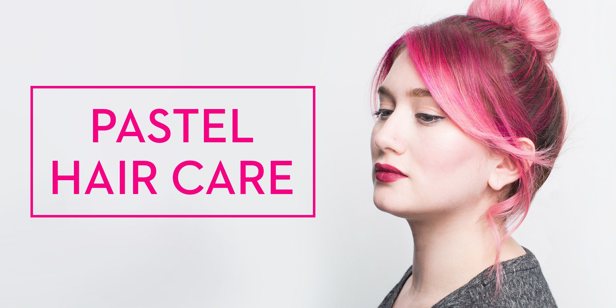 Pastel Pink Hair Daily Color Conditioner