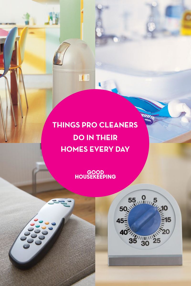 7 Things Professional Cleaners Do In Their Own Homes