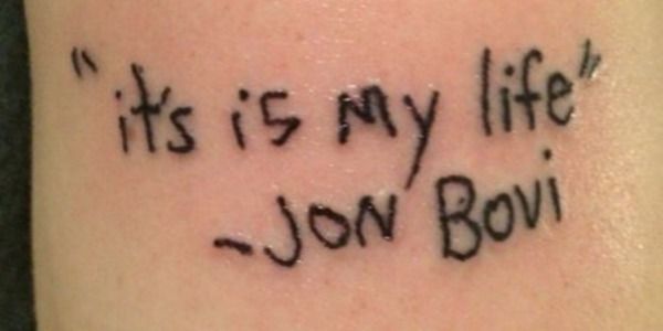 The World's Most Terrible Tattoos Ever