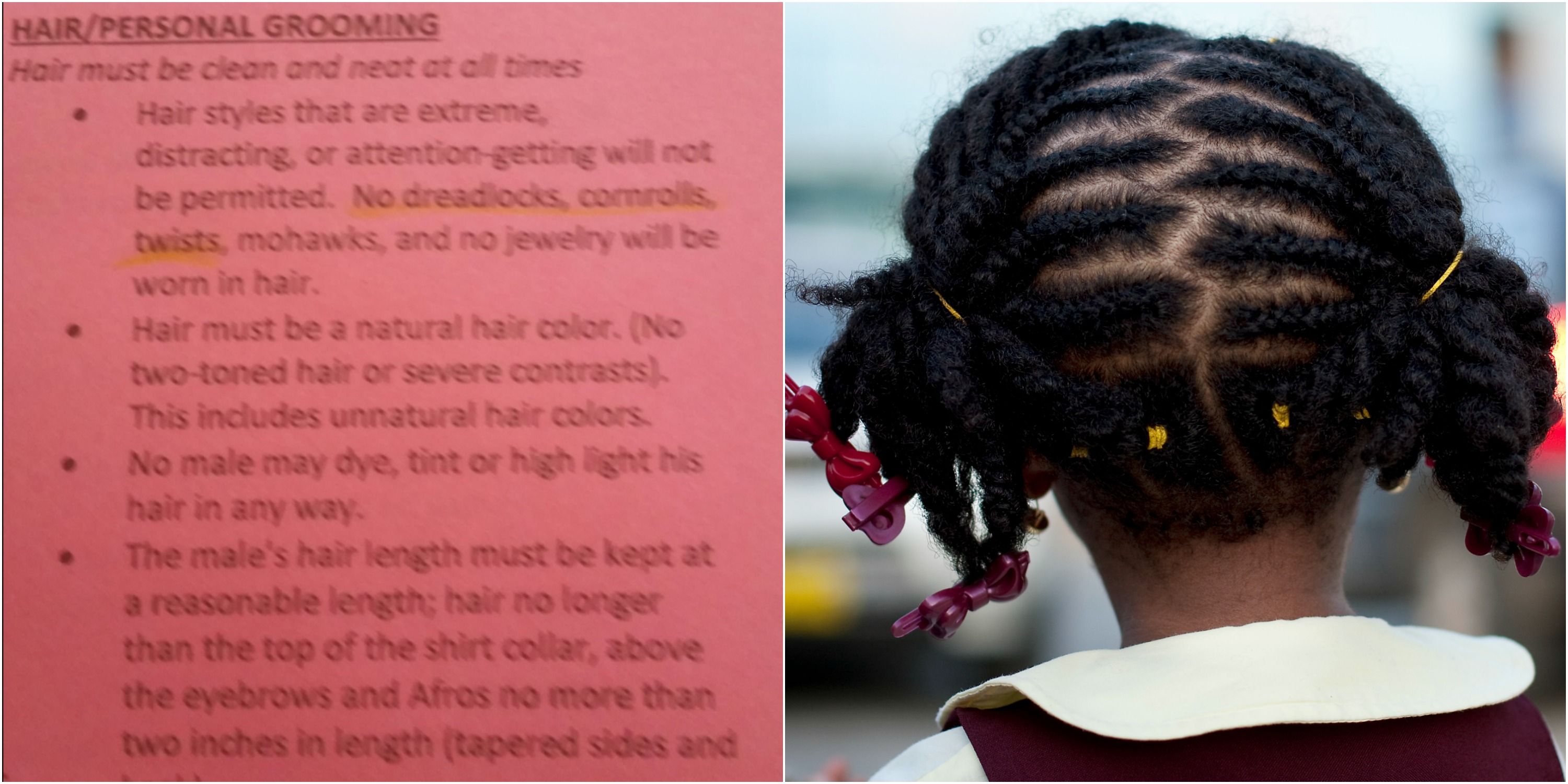 School Bans Natural Hairstyles for Girls and Parents Aren't Happy