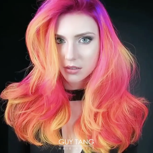 Phoenix Hair Color Will Light Up Your Life - This Glow in the Dark Hair  Trend Will Light Up Your Day