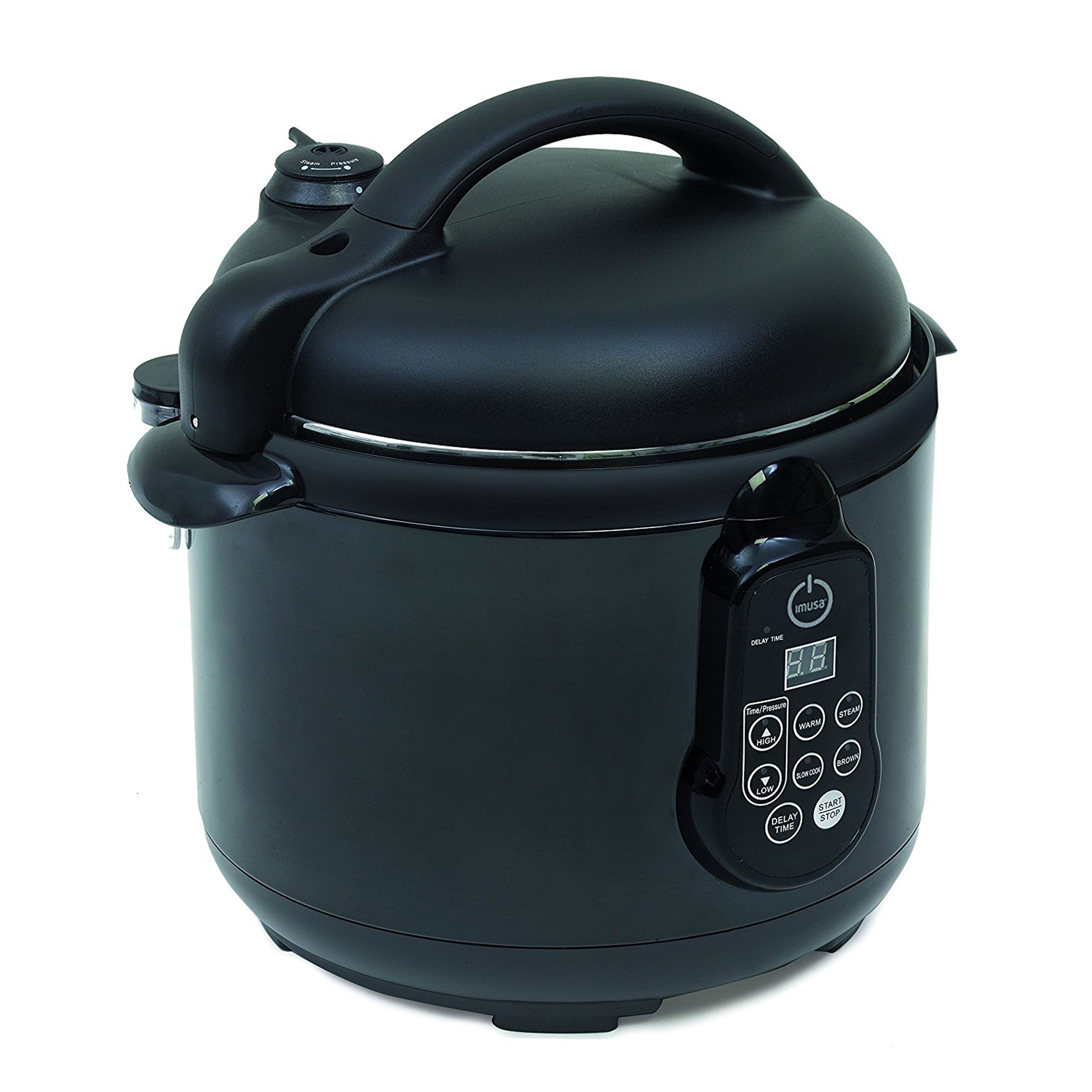 Black+decker 6-Quart Pressure Cooker Black PR100