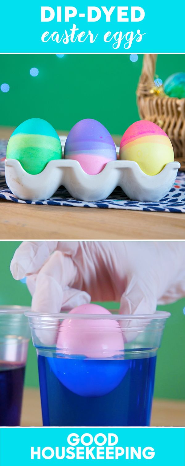 Dipping easter outlet eggs