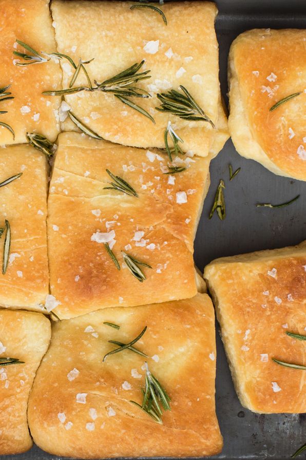 Buttered Rosemary Rolls