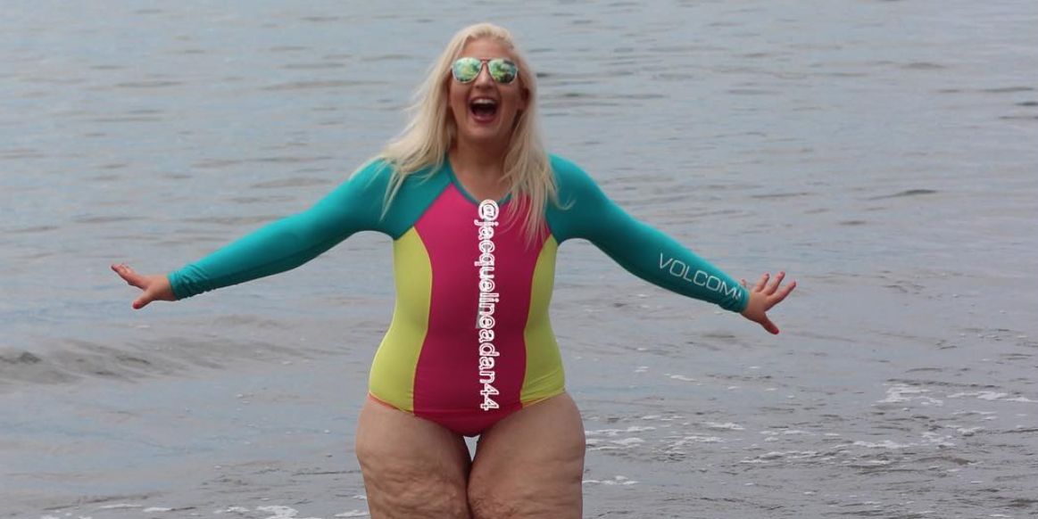 This Woman Had the Perfect Response After Being Shamed for Her Loose Skin -  Woman With Loose Skin Has Perfect Response to Haters 