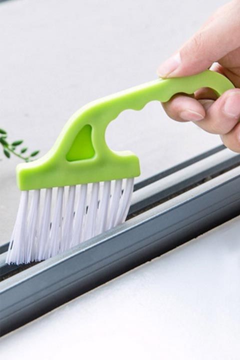Hand-held trench clearance cleaning brush Door and window track cleaning  brush Home kitchen cleaning tool - AliExpress