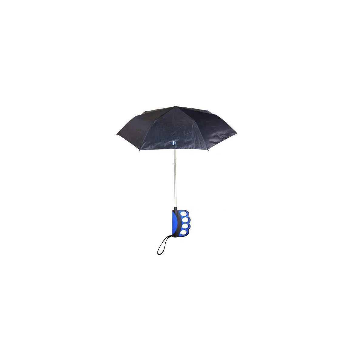 RainStoppers Rain/Sun UV Black Handle Umbrellas Lot of 12-48" Arc Doorman 