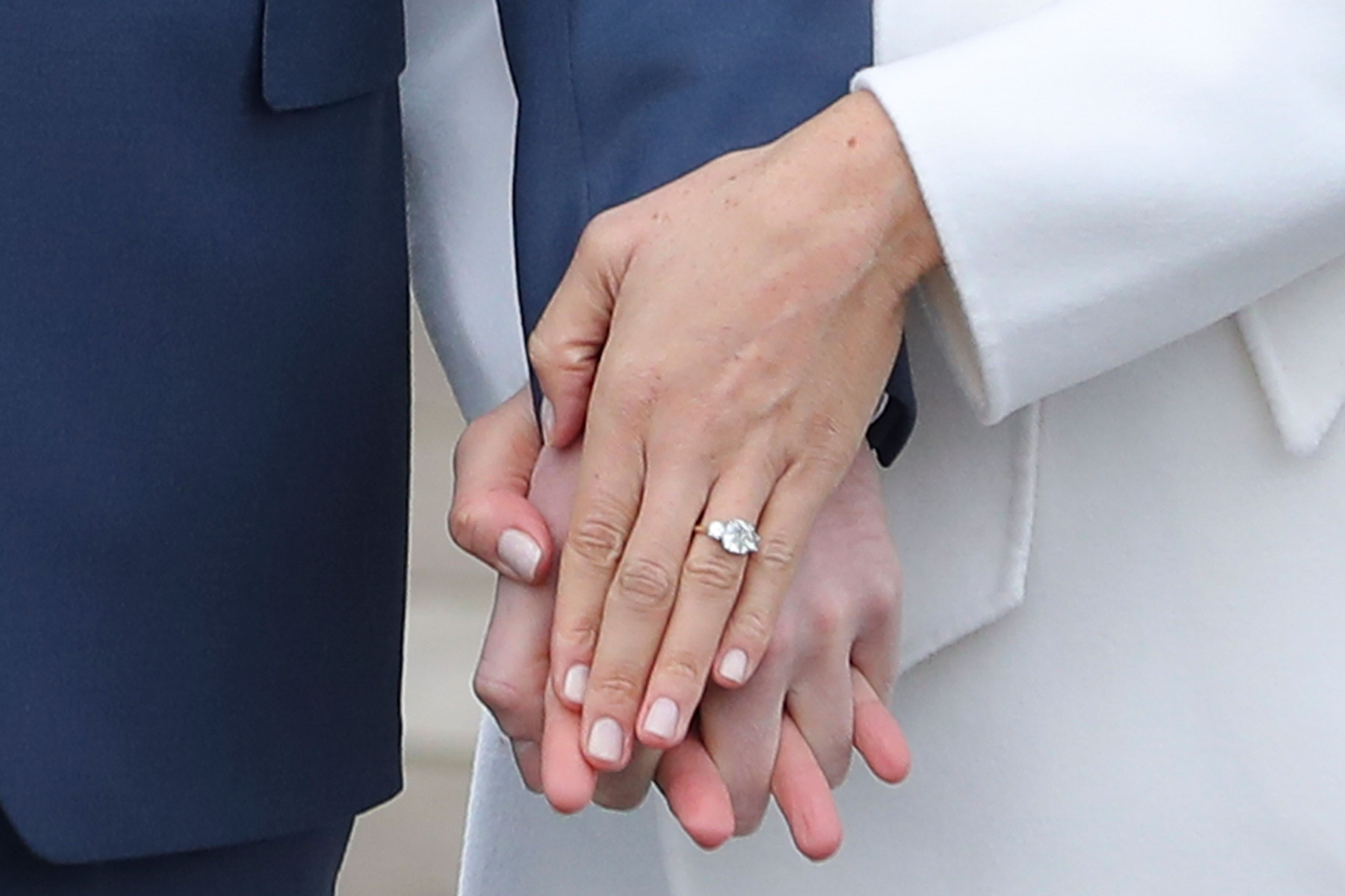 This Is What Meghan Markle s First Engagement Ring Looked Like