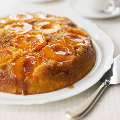 Apricot Almond Cake With A Sticky Pistachio Topping | Tin and Thyme