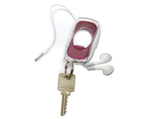 NEW MOPHIE IPOD SHUFFLE CASE with EARBUD WRAP, KEY CHAIN & BOTTLE  OPENER