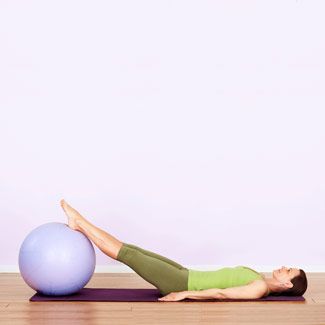 Pilates with Stability Ball - Beginners to advanced - Part A 