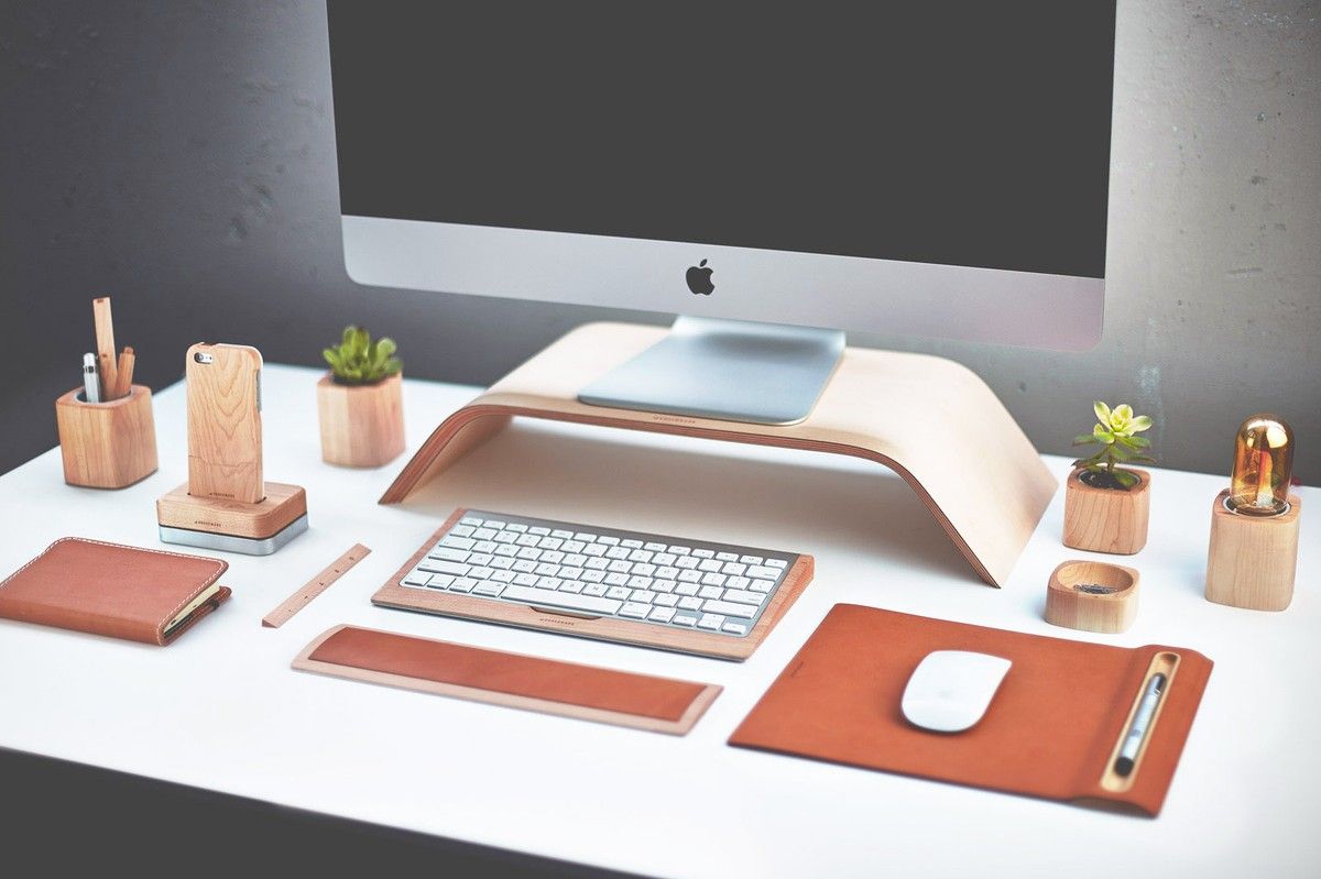 Desktop Accessories - Chic Desk Decorating
